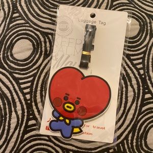 BT21 TATA luggage tag
